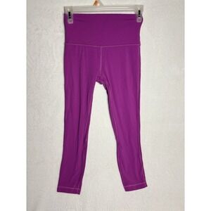 Lululemon Align Leggings Womens High Rise Aurora Purple - Size 4‎